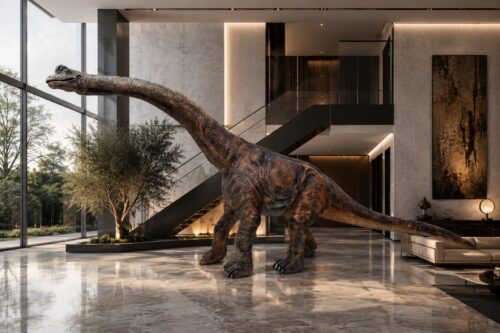 Dinoszaurusz Brachiosaurus